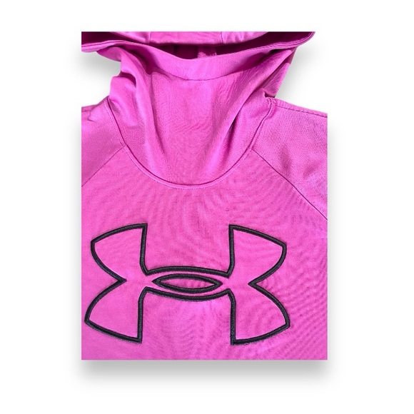 Under Armour UA Women’s Loose Fit Athletic Athleisure Long Sleeve Hoodie Sweater - Picture 5 of 7